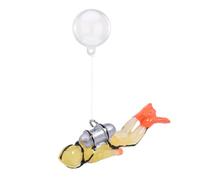 Floating Decorations for Aquariums | Noctilucent Fish Tank Floating Ball Attractive - Fish Tank Accessories Diver Decoration Small Miniature Diver for Freshwater Saltwater