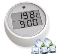 Floating Digital Solar Pool Thermometer, Timer & Bath, Ice Bath Monitoring Device, Cold Plunge Thermometer & Timer, High Precision, Waterproof