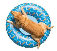 Floating Dog Pool PVC Leak Proof Inflatable Non-Slip Inflatable Dog Pool | Dog Pool Raft for Beach Play, Water Party, Lake Relaxation, Small and Medium Breeds