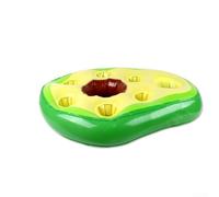 Floating Drink Holder for Pool with Multiple Slots Inflatable PVC Material Designed for Cabana Bars and Beach Use Keeps Drinks Within Reach (Avocado)