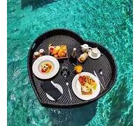 Floating Drink Holder Tray for Pool or Beach Party - Durable Waterproof Design for Games and Card Tables - Ideal for Lounging and Entertaining