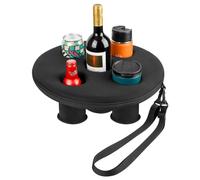Floating Drinks Holder For Pool, Hot Tub Drinks Holder, Hot Tub Drink Tray With 5 Holes, Summer Beach Leisure Cup Holder, Beach Float, For Pool, Hot Tub, Spa