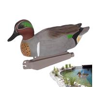 Floating Duck Decoys - Waterfowl Hunting Lure Set for Pond Lake Target Practice | High Density PE Body Realistic Paint Swim Stability Weighted Keel Outdoor Gear Equipment System