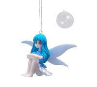 Floating Fairy Tank Decor - Miniature Winged Flower Figurines For Aquarium | Small Fairy Ornaments For Fish Bowl, Decorations For Birthday And Birthday