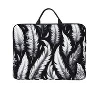 Floating-Feather 14-Inch Laptop Case, Portable Laptop Computer Sleeve With Zipper Closure