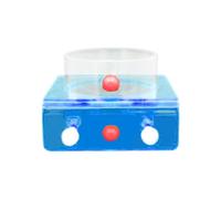 Floating Feeder Ring - Luminous Fish Station Square Ring with Suction Cup Acrylic Feeder Protector Prevent Messy Spreading for Beginner Aquarians Home Apartment Office