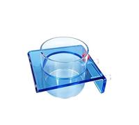 Floating Feeding Ring, Fluorescent Fish Feeder Tool, 3.74x3.54 Inches Aquarium Ring with Bright Glow, Clear Plasticz Frame, Fish Feeder with Round Design, Aquarium Tool for Tank Feeding