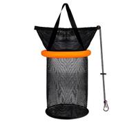 Floating Fish Basket, Foldable Fish Net Container for Live Catch, Storage Cage for Live Catch, for Family, Friends, Neighbours, Sons, Daughters, Husbands
