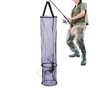 Floating Fish Basket - Portable Heavy Duty Bucket - Portable Fishing Net Baskets | For Hiking Camping Creek Travel Outdoor Wildlife River Nature Shore