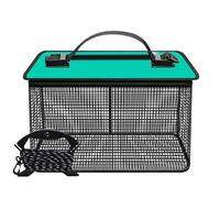 Floating Fish Baskets for Live Fish, Fish Basket for Caught Fish | Foldable Net Bucket for Live Fish - Large Capacity Fishing Net, Quick Drying Mesh Storage Cage for A