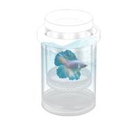 Floating Fish Breeding Insulation Box, Floating Breeder Box for Aquarium, Slip Box for Fish Eggs - Betta Incubator Separator, Clear Aquarium Slip Tank for Guppy