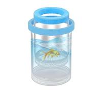 Floating Fish Isolation Box - Fish Tank Breeders Box, Betta Incubator Separator, Transparent Water Hatching Tub for Shrimp Guppy Breeding Nozzle