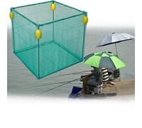 Floating Fishing Net - Fish Bait Cage Folding Floating Fishing Net Holder Boat & Dock Fishing Fish Alive In The Water Fishing-100cm(150cm)