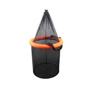 Floating Fishing Net Large Fish Locating Catching Guard Net Folding Fish Keeper Fishing Bucket Storage Bag Enduring Live Cage
