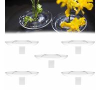 Floating Floral Arrangement Holders for Pool, 2025New Flower Mini Vase Holders, Waterproof Innovative Floating Flower Display Stand for Table Decor (5pcs L 1set) (5pcs L 1set)