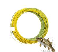 Floating Fly Line - Tapered Saltwater Fishing Wire, High Buoyancy Bonefish String with Slick Coating Technology, Easy Casting Distance Performance, Ideal for Deep Sea Surfing