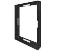 Floating Frame for 30x40cm(12x16in) Canvas Paintings with 0.98in Deep,Black