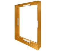 Floating Frame for 30x40cm(12x16in) Canvas Paintings with 0.98in Deep,Gold