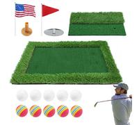 Floating Golf Green,Target Set for Short Hits - Hitting Mat to Improve Skills Training Activities for Adults Outdoor in Pool Lake and Backyard