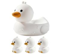 Floating Goose Toy for 4 Soft Floating Geese Bath | For Summer Water Games In The Pool Under The Shower For Happy Birthdays
