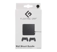 FLOATING GRIP® Wall Mounts for 1x PlayStation 4 Slim (PS4 Slim) (PlayStation 4)
