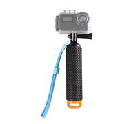Floating Hand Grip Waterproof Monopod suitable for GoPro Hero 13/12/11/10/9/8/7/6/5/4/3+/Session, Action Camera Handle Mount Accessory for Underwater Snorkeling, Diving, and Water Sports, Orange