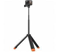 Floating Handle, 4 in 1 Waterproof Extendable Selfie Monopod, Portable Selfie Stick Compatible with Go Pro Hero 13~3, 3+ DJI Action 5 Pro Action 4/3 Insta360 Action Cameras