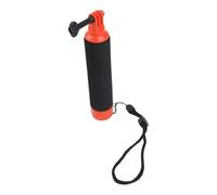 Floating Handle for Insta360 X5/X4 and for DJI Action Series, Anti-Sink Buoyancy Grip with Adjustable Wrist Strap, Waterproof Monopod Pole for Snorkeling, Surfing, and Aquatic Photography, Orange