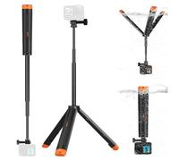 Floating Handle Selfie Stick Tripod, 61 cm Waterproof Extendable Stick, Floating Selfie Stick Handle for GoPro Hero 13/12/11/10/9/8/7/Max, DJI Osmo Action 5 Pro/4/3, Insta360 Ace Pro
