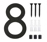 Floating House Number, 8 Inch Address Numbers Acrylic House Number Large Modern House Numbers for Address Mailbox House Outside (Number 8)
