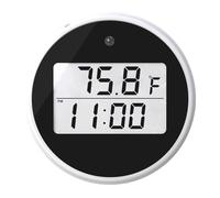 Floating Ice Bath Thermometer - IPX6 Waterproof Digital Display, Cold Plunge Sensor | LED Screen Timer Feature, Compact Floating Design Build, Accurate Water Temperature Reader Swimming Recovery Soak