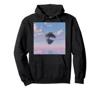 Floating Island Tree Fantasy Sky Cloud Landscape Pullover Hoodie