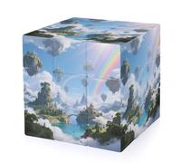 Floating Islands Magic Cube,The Original 3x3 Cube,Speed Cube Problem-Solving Brain Teaser,Easy Turning Sensory Puzzle Toy,Sensory Stress Relief Form Fidget Toys