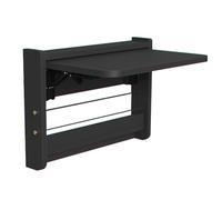 Floating Laptop Desk, Foldable Wall Mounted Workbench with Drop Leaf Design - Space Saving Solution for Home Office, Study, Bedroom, or Laundry Room