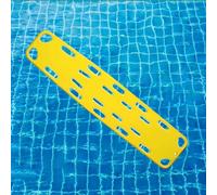 Floating Life Board Spine Stretcher - Portable Emergency Rescue Backboard for Water Safety, Heavy-Duty CPR Stretcher, Ideal for Lifeguards & First Responders, Yellow