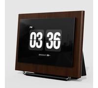 Floating Lyrics Speaker with Digital Photo Album and Clock, 14 Backgrounds & 8 Effects, Rechargeable for Home and Office Decor