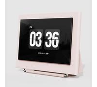 Floating Lyrics Speaker with Digital Photo Album and Clock, 14 Backgrounds & 8 Effects, Rechargeable for Home and Office Decor