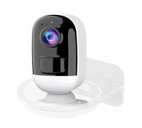 Floating Monitor Bracket Shelf, Wall Camera Bracket | Round Wall Mount Bracket for Camera Bracket - Floating Wall Shelf No Drilling Space Saving Storage Shelf in