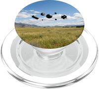 Floating Objects Sky Surreal Landscape Mystery Graphic PopSockets PopGrip for MagSafe