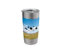 Floating Objects Sky Surreal Landscape Mystery Graphic Stainless Steel Insulated Tumbler