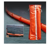 Floating Oil Boom - PVC Interception Barrier for Oil Pollution and Weed Control on Water, Solid Floating Containment for Environmental Protection
