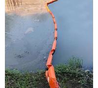 Floating Oil Containment Boom for Marine Spills, PVC Material, Quick Installation Solution