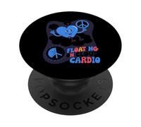 Floating On Cloud Cardio Heart Peace Design PopSockets Adhesive PopGrip