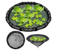 Floating Plant Barrier,31.5inch Round Floating Island Plant Protector,Fine Mesh Floating Pond Corral Protects Your Floating Plants from Pond Fish