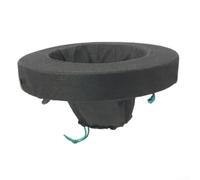 Floating Plant Basket,Black 25Cm Diameter Pond Planting Bag For Water Gardens Aquatic Plants Soil Retention Root Protection