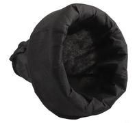 Floating Planting Basket, Aquatic Water Garden Pond Container, Black Fabric Round Plant Holder, Growing Mesh Basket With Foam Rings 25Cm, For Ponds Water Features