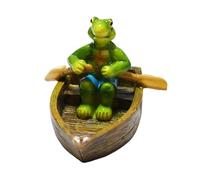 Floating Pond Decoration - Resin Animal Statues in - and Turtle Shapes | Fun Garden Sculptures for Pool, Patio, Yard, Aquarium, Fish Tank and Outdoor Landscaping Ponds