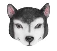 Floating Pond Ornament Lifelike Dog Head Fun Interesting Resin Decor for Garden Pool Realistic Floating Dog Head Decoration for Pond Landscapes 6.3x5.9x3.9 Inch