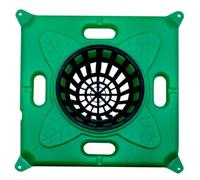 Floating Pond Planter, Plastic Aquatic Plant Basket for Hydroponic Gardens and DIY Water Features