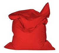 Floating Pool Bean Bag Cover Waterproof Lounge Chair Cushion for Beach Rectangular Sofa Bed Red 120x150cm No Fill Outdoor Patio Relaxation Essential